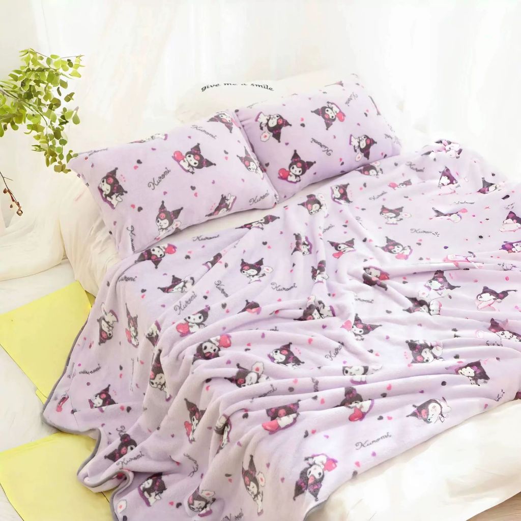 KUROMI PILLOW COVER BLANKET และ PILLOW COVER BLANKET