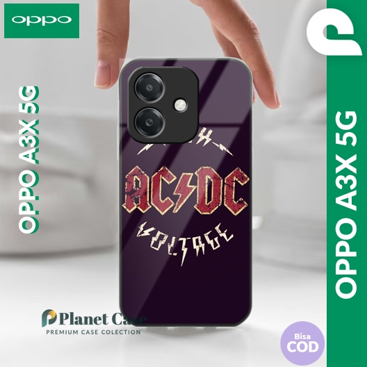 Oppo A3x 5G กรณี OPPO A3x 5G และกล้องป้องกันกรณี Softcase Oppo A3X 5G ตัวอักษร CP641