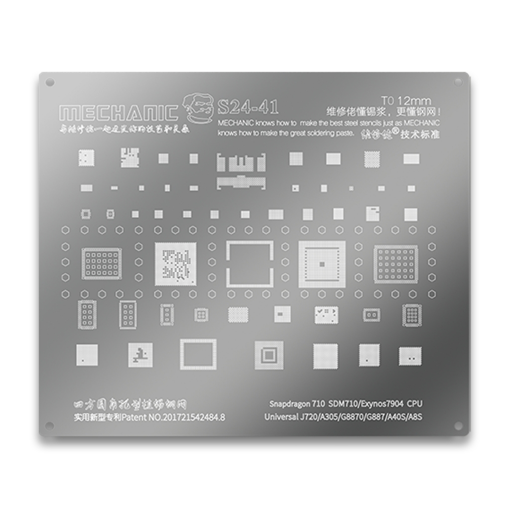ช่าง IC MOLD S24-41 0.12M Exynos7904/ 710 SDM710 J720/A305/G8870/G887/A40S/A8S ต้นฉบับ
