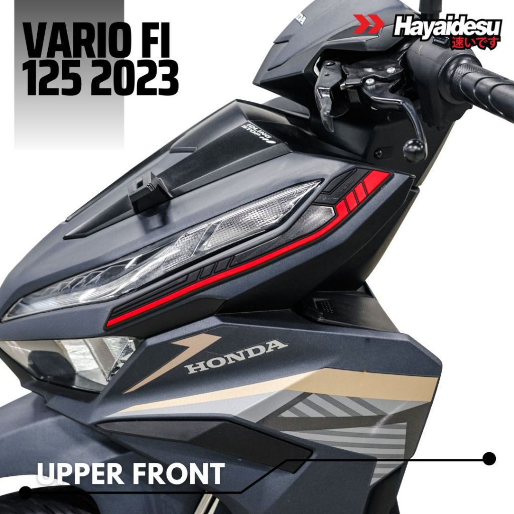 Hayidesu Vario 125 FI 2023-2025 Body Protector ฝาครอบด้านหน้าด้านบน // EL23