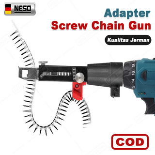 NESO Adapter Screw Chain Gun Pistol paku Aksesori rantai Sekrup rantai paku pneumatik Sekrup yang cocok Pistol paku listrik Otomatis Untuk Mesin Bor NT41