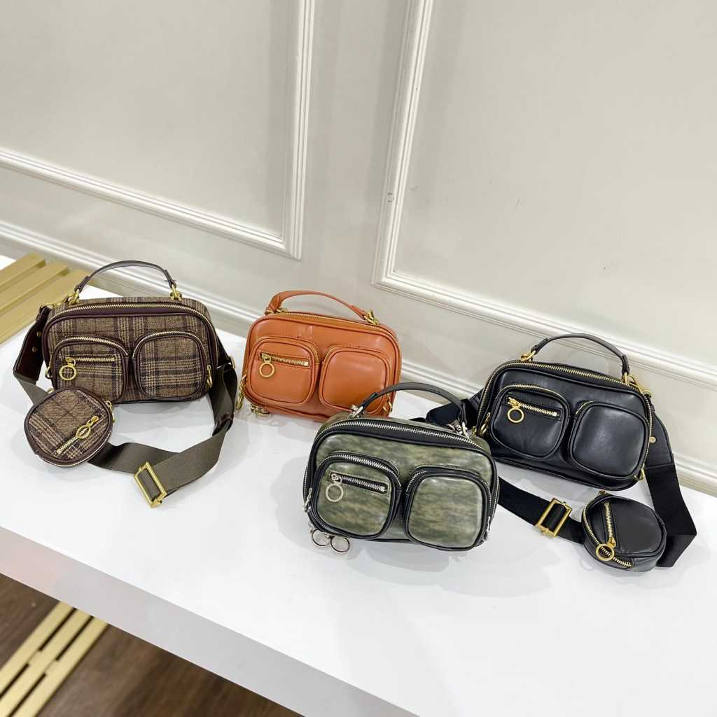 กระเป๋าสตรี CNK CK 3821 PREMIUM FREE POUCH SELEMPANG