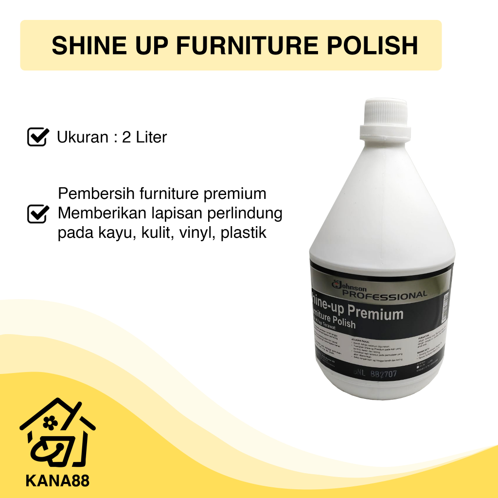 Shine Up SC Johnson 2L น้ํายาทําความสะอาดเฟอร์นิเจอร์ระดับพรีเมียม