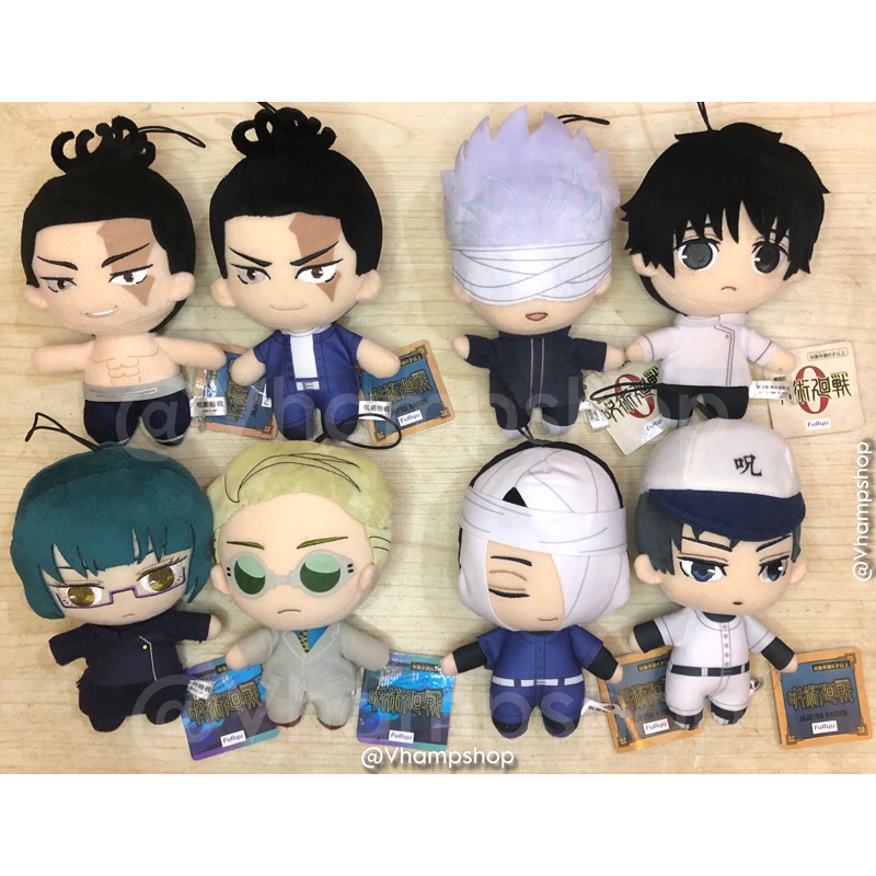 ตุ๊กตา Jujutsu Kaisen JJK 0 Gojo, Yuta, Nanami, Kamo, Megumi, Maki, Todo official merch furyu พวงกุญ