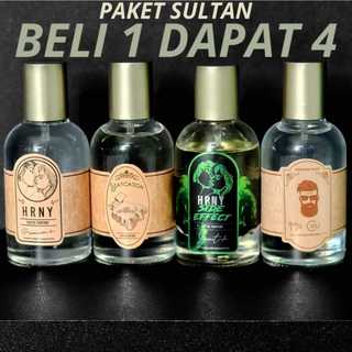 BELI 1 DAPAT 4 PARFUM VIRAL MR CRSH HRNY STAYCATION SIDE EFFECT TAHAN 6 JAM EAU DE PARFUME TERLARIS