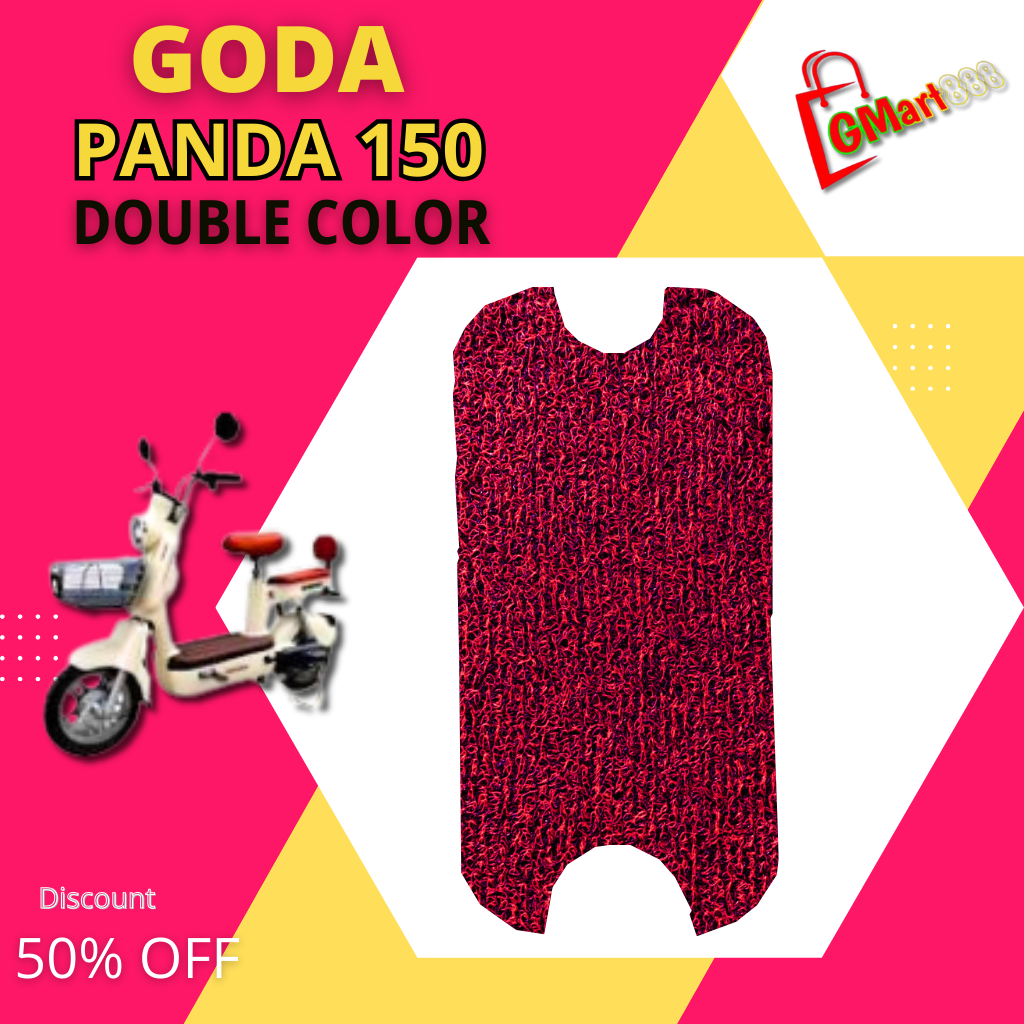 Goda PANDA 150 Premium MR พรมจักรยานไฟฟ้า - สีคู่