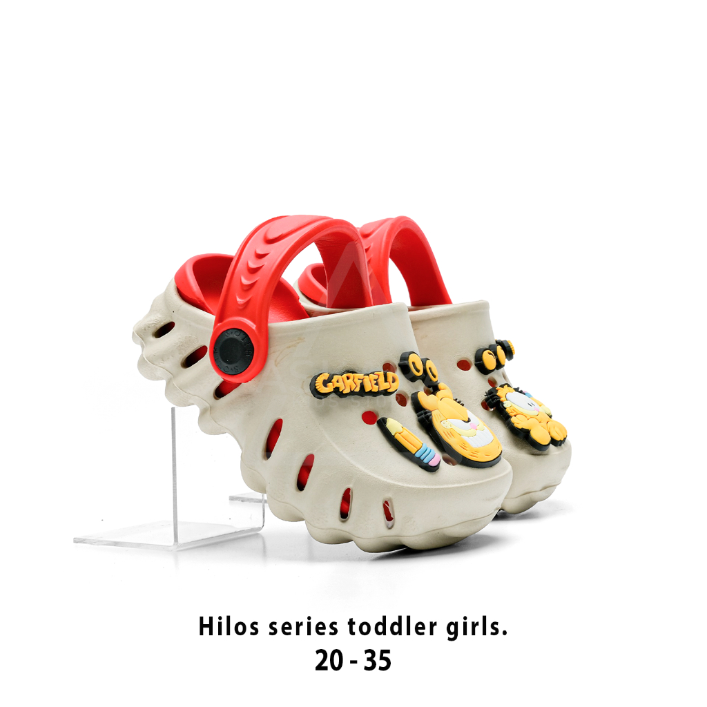 ใหม่ สวัสดี'ส - รองเท้าแตะเด็กผู้ชายสไตล์แมวน่ารักมีสายด้านหลัง 1 ปี - 7 ปี - รูปที่ 3