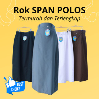 Rok Span SMA/SMK Model A Seragam Sekolah Merk BULLOFA