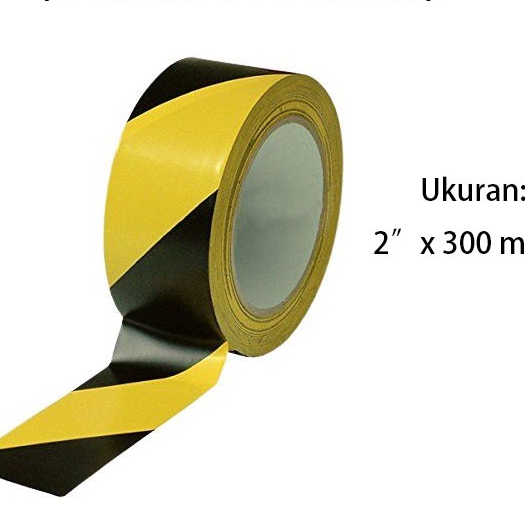 Police Line 2 inc x 300m / 3 inc x 300m Police Line Safety Line Barricade Line สีเหลืองสีดํา