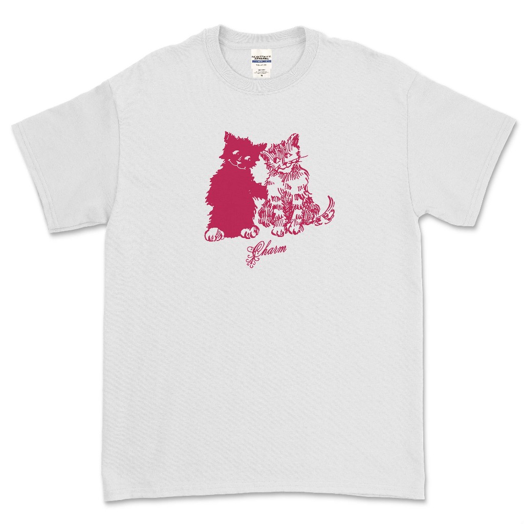 CLAIRO - เสื้อยืด CHARM FRIENDS (CAT)