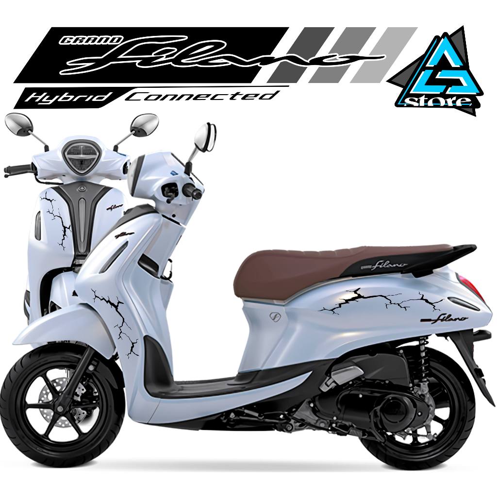 สติ๊กเกอร์ตัด/STRIPING GRAND FILANO/FL.372/สติ๊กเกอร์ไฟ/แถบกันแสง/HALILINTAR STICKER/DECAL