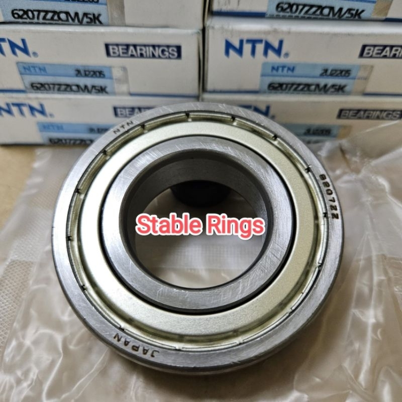 BEARING 6207 ZZ NTN IRON CAP DIMENSION 35 COUNT7 DAUGHTER17MM 6207ZZ