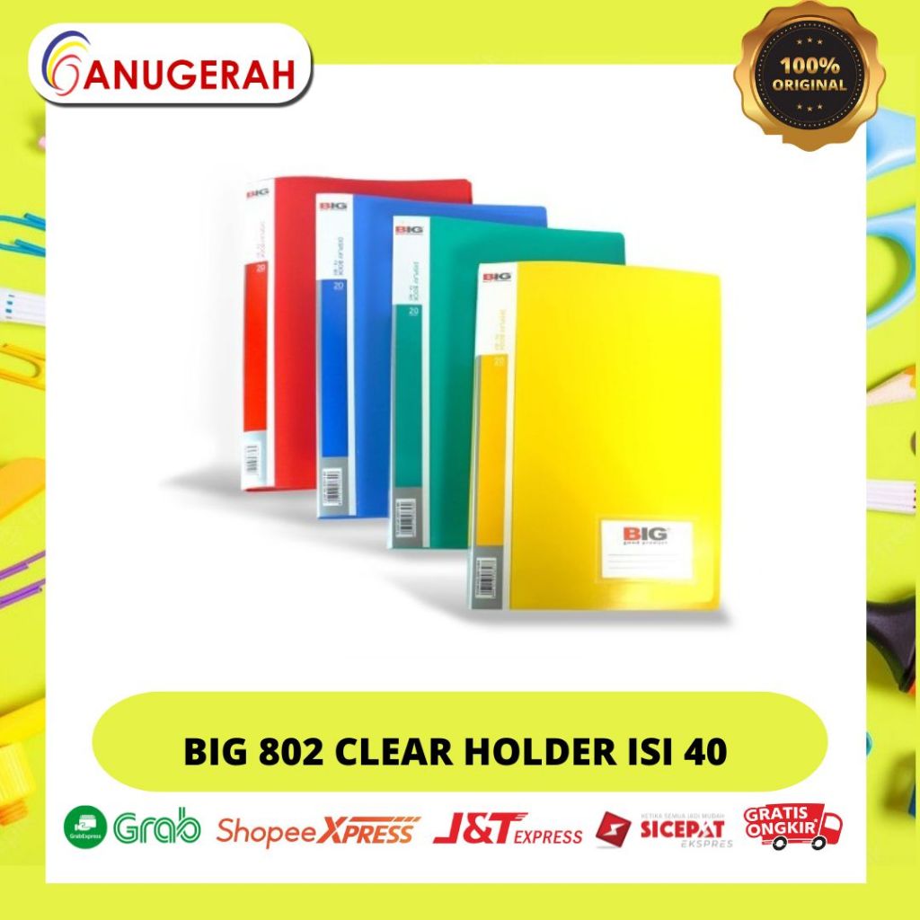 BIG 802 CLEAR HOLDER คอนเทนติส 40
