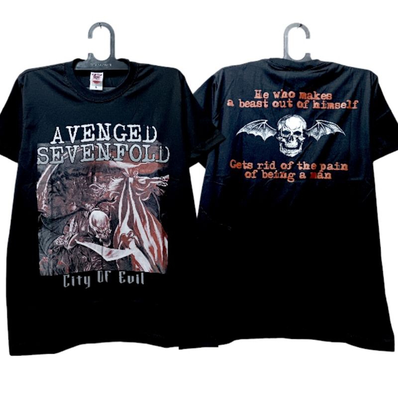 เสื้อยืด Avenged SEVENFOLD | สร้าง 24ส