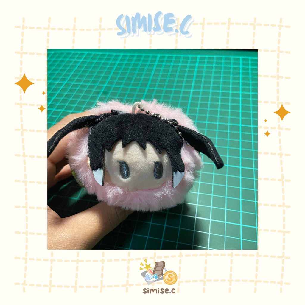 ตุ๊กตาอนิเมะ Bungo Stray Dogs / BSD - Akutagawa Ryunosuke - มาสคอตซากุระโมจิ