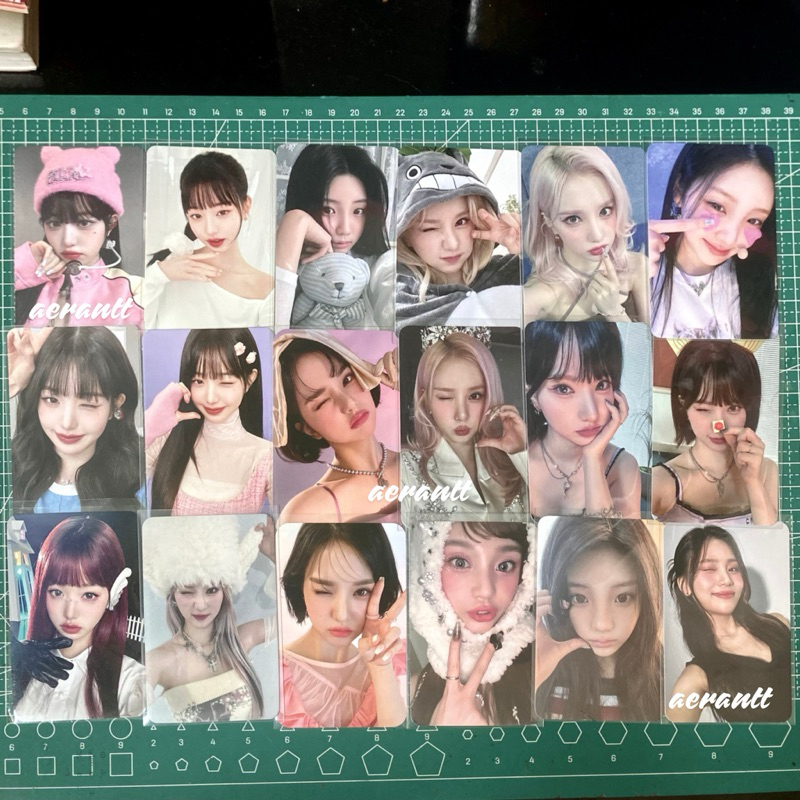 อย่างเป็นทางการ PHOTOCARD WONYOUNG EUNHA WOWEE UMJI VIVIZ IVE ILLIT PT.1