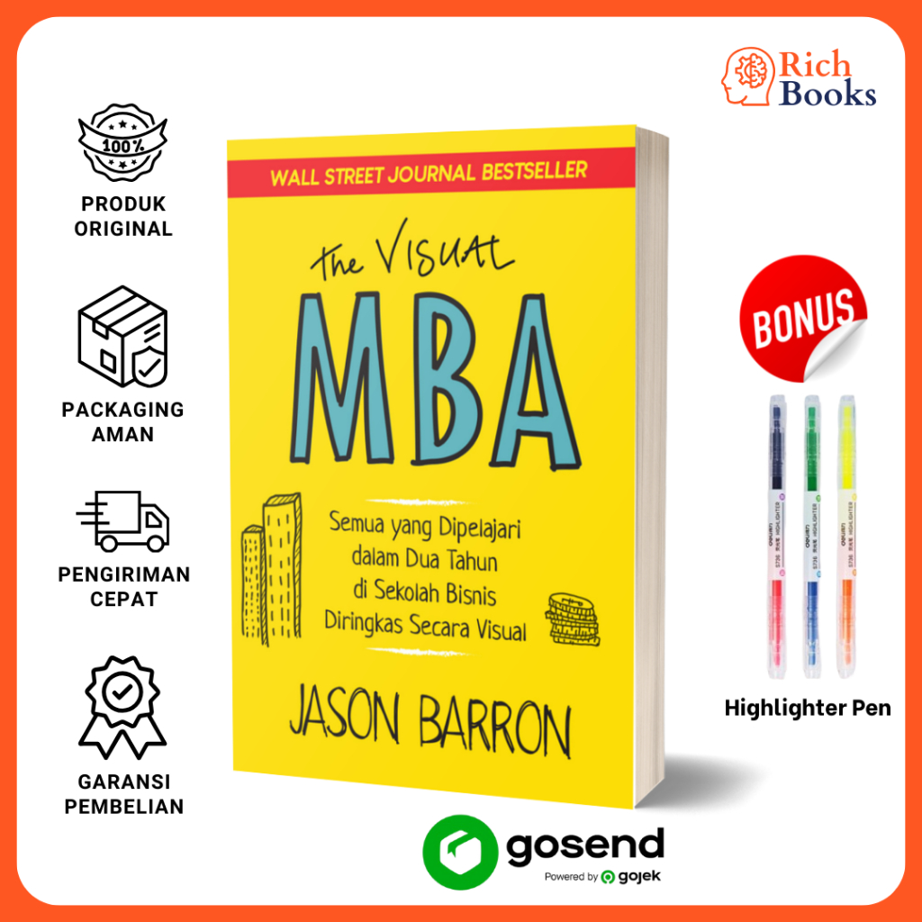 หนังสือ MBA The Visual - Jason Barron