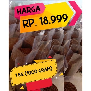 PROMO Kopi Bubuk Hitam Loss 1 kg ( 1000gr ) Kwalitas Super Termurah Terbaik  Terbanyak