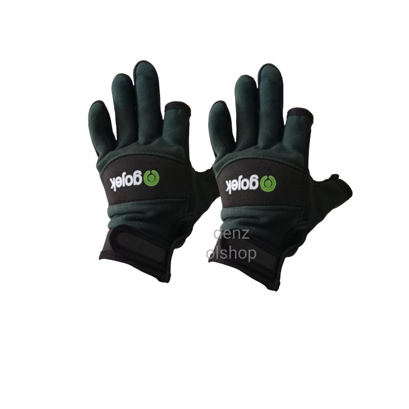เปิด TWO FINGER GLOVES GOJEK GLOVES ถุงมือมอเตอร์ไซค์ GRAB