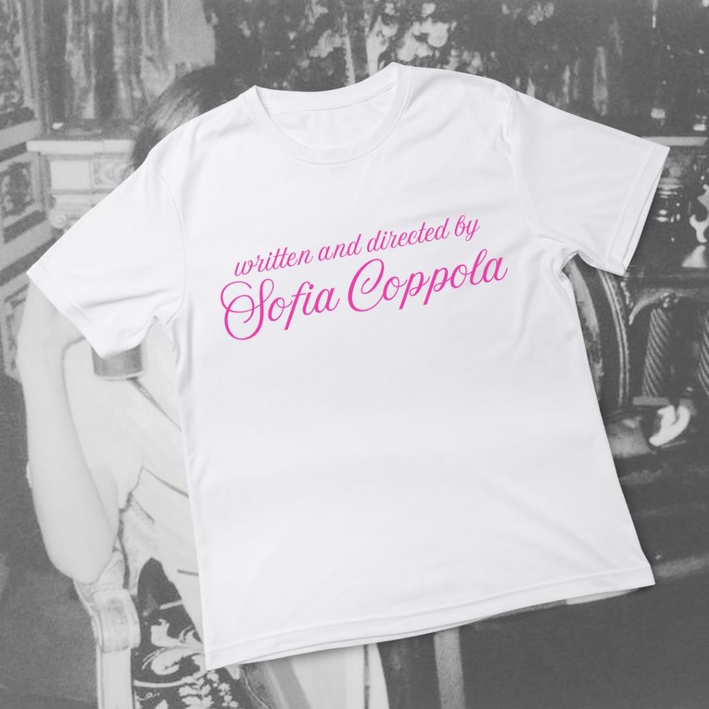 Putih เขียนและตรงโดย Sofia Coppola เสื้อยืดสีขาว (เสื้อยืด White Sofia Coppola)