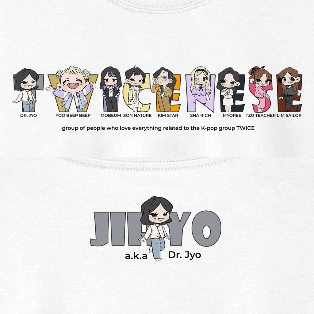 YuuRa งานอดิเรกเสื้อยืด Unisex - Twice - Twice - Jihyo