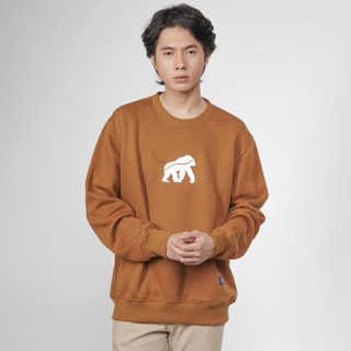 House of Smith เสื้อคอกลม สําหรับผู้ชาย Crebogor Camel 2