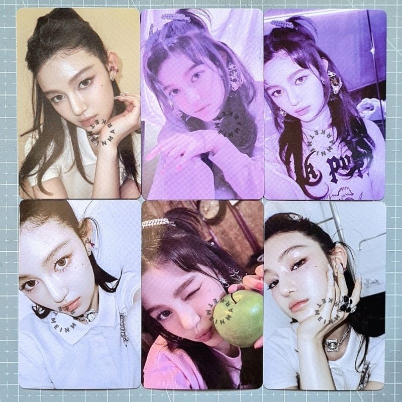 NewJeans Photocard อย่างเป็นทางการ 2nd EP GetUP Weverse อัลบั้ม ABCD PC SET Hanni Minji Hyein Haerin