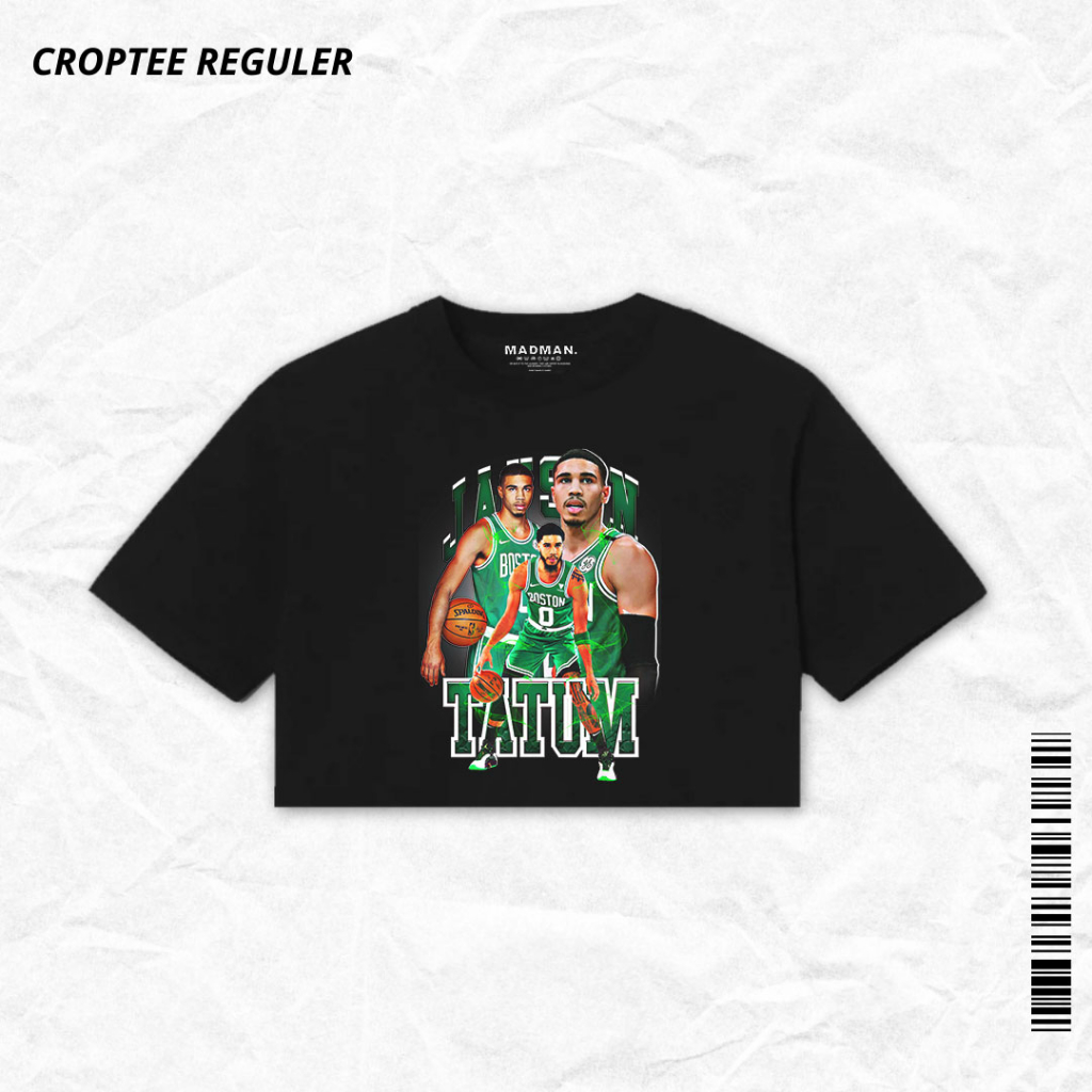 MADMAN Croptee JAYSON TATUM BOSTON CELTICS | CRPH 141