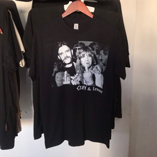 เสื้อยืด Ozzy &amp; LEMMY OFFICIAL - HELLRAISERS (ของแท้ MERCHANDISE)