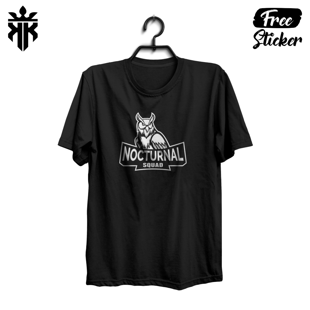 เสื้อยืด Nocturnal Squad