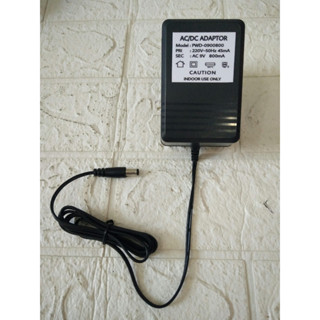 อะแดปเตอร์ 9V 800Ma รุ่น: PWD-0900800