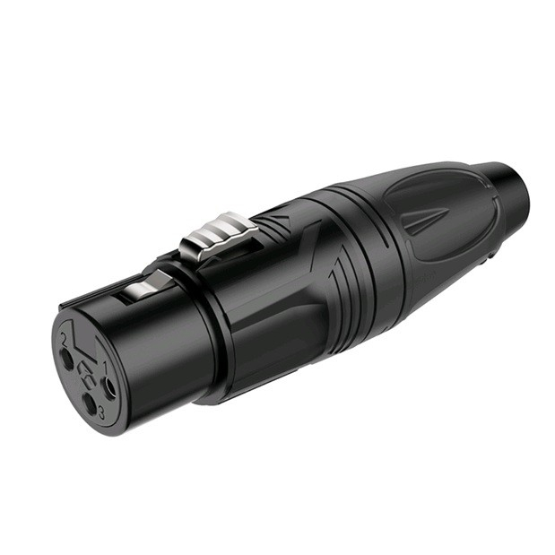 Jack Canon XLR ตัวเมีย Roxtone RX3F-BG / Jack Canon ตัวเมีย