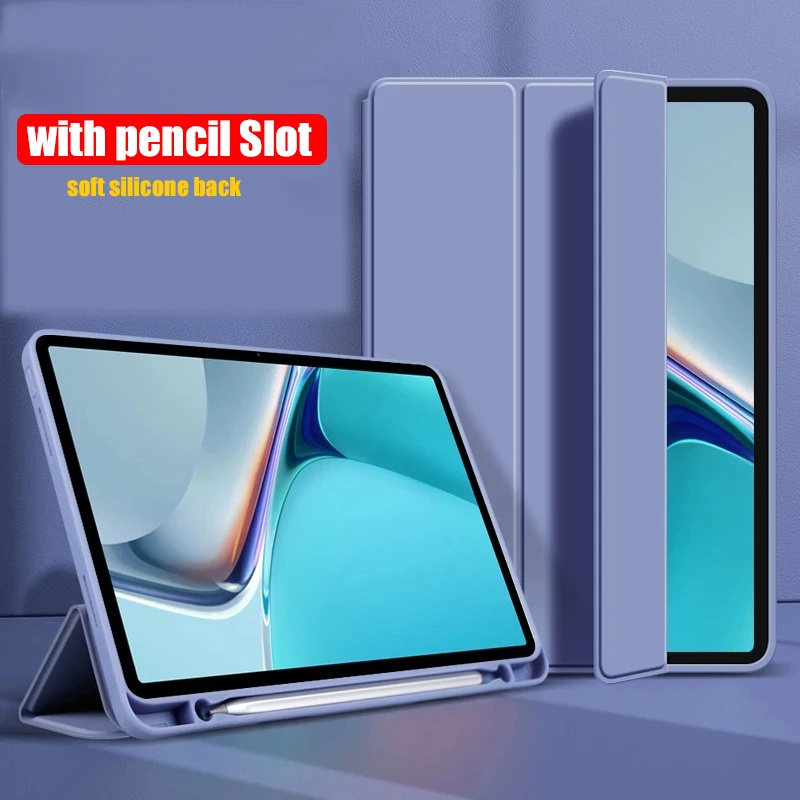 เคสอัจฉริยะ Samsung Galaxy Tab S9 Plus 12.4 นิ้ว X810 X816B X818U ฝาครอบแบบพลิกพร้อมปากกาสล็อตล็อคอั