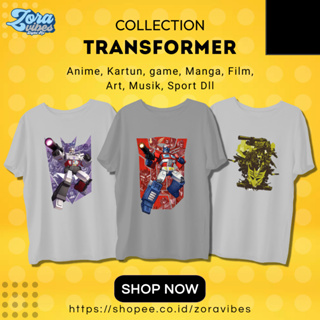 เสื้อยืด พิมพ์ลาย Transformers สําหรับเด็ก