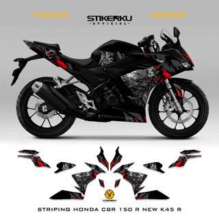 สติกเกอร์ติดตกแต่งรถจักรยานยนต์ CBR150R K45R MOTIF 4 CBR 150R STICKER LIST 2021-2022 DECAL CBR Stickerkudecal