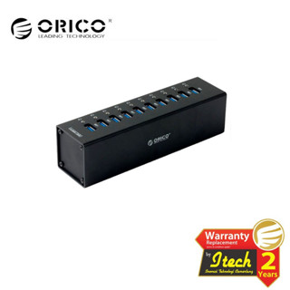 Orico A3H10 (ฮับอลูมิเนียม ความเร็วสูง 10 พอร์ต USB3.0)