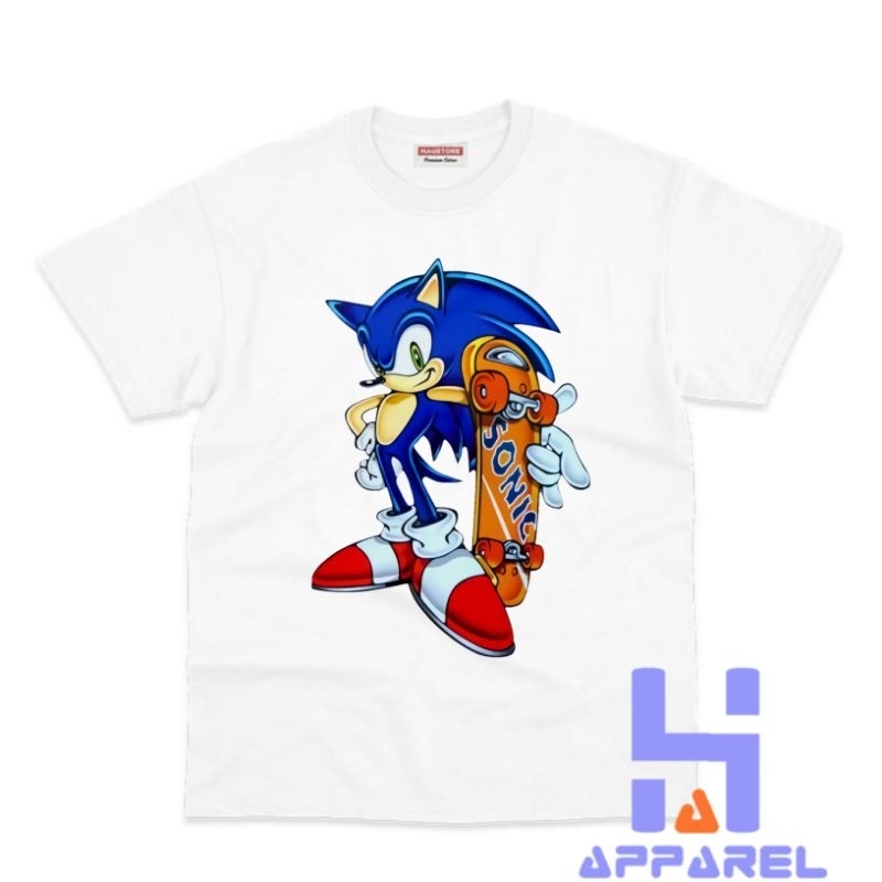 เสื้อยืด ลาย Sonic THE HEDGEHOG สําหรับเด็ก