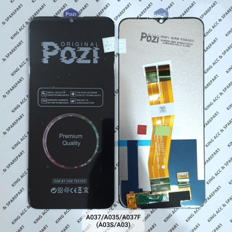 หน้าจอสัมผัส LCD SAMSUNG GALAXY A03 A03S A037 A037F A02S A025 A025F A04E A042 POZI COMBO