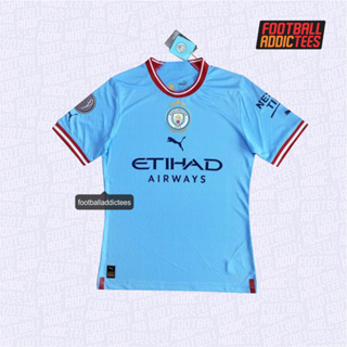 Manchester CITY PLAYER ISSUE TREBLE WINNERS EDITION JERSEY เสื้อผู้ชนะ