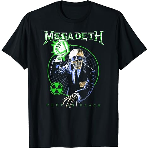 Kaos Megadeth – เสื้อยืด Rust in Peace Anniversary