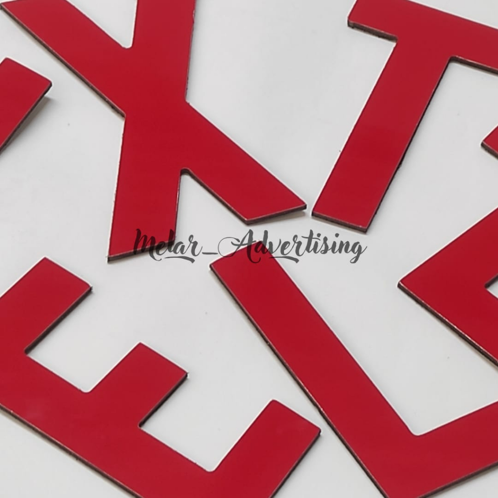 ACP LETTERS | หมายเลข ACP | ACP ALPHABET LETTERS | ACP ALPHABET LETTERS | ตัวอักษรยก ACP หนา 3 มม.