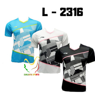 Lining 2316 BADMINTON BADMINTON เสื้อเชิ้ต นําเข้า / GO