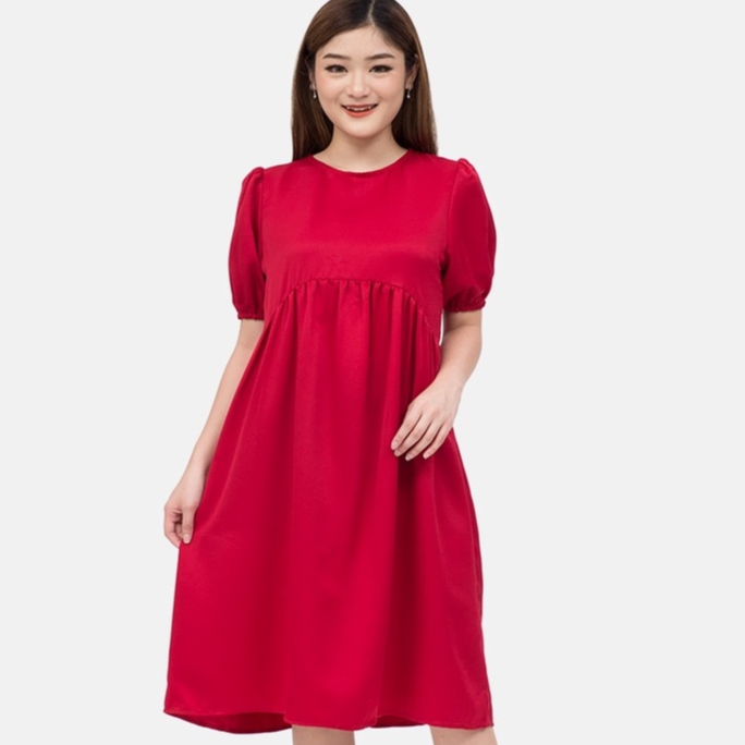 MKY CLOTHING CASUAL MIDI DRESS
