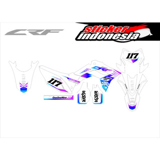 สติกเกอร์ DECAL CRF STRIPING FULL BODY v3 7