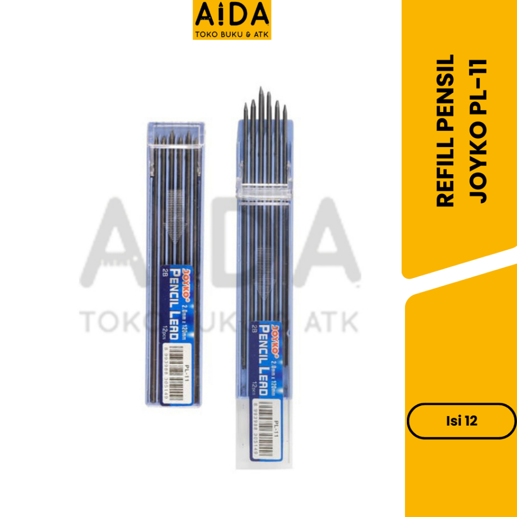 Joyko PL-11 Large Pencil Refill 2.0mm / Joyko Large Pencil Refill 2.0mm
