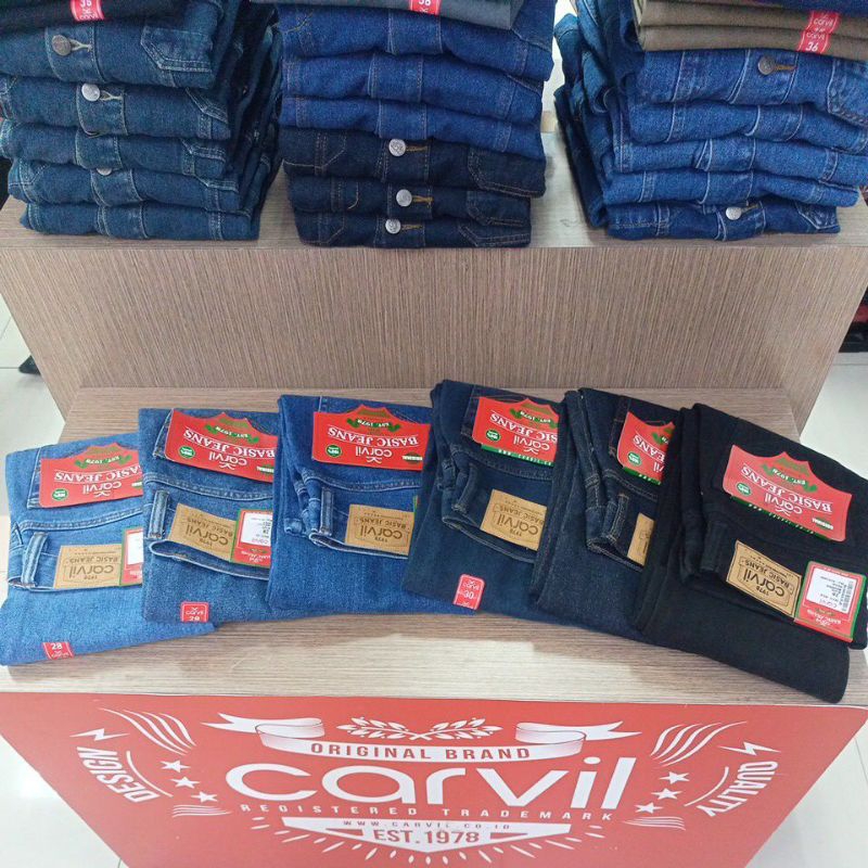 Mens Regular Jeans / CARVIL Basic Jeans (Max)