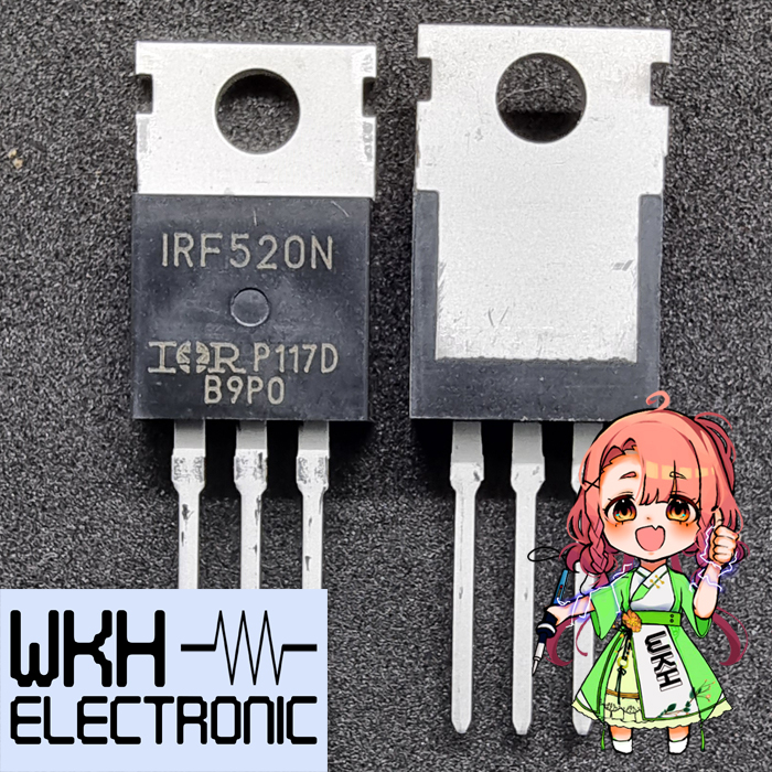 IRF520N IRF520 IRF 520 IRF 520 N MOSFET TO220 ทรานซิสเตอร์