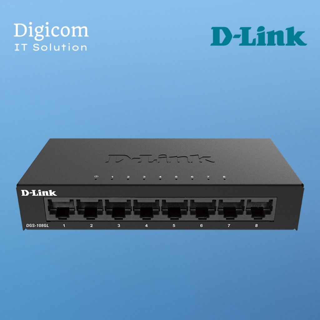 SWITCH DLINK DGS-108GL 8PORT GIGABIT