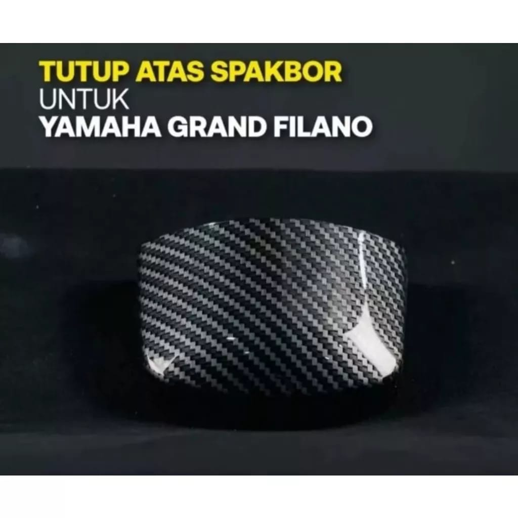 Yamaha Grand Filano Carbon NEMO บังโคลนฝาครอบด้านบน