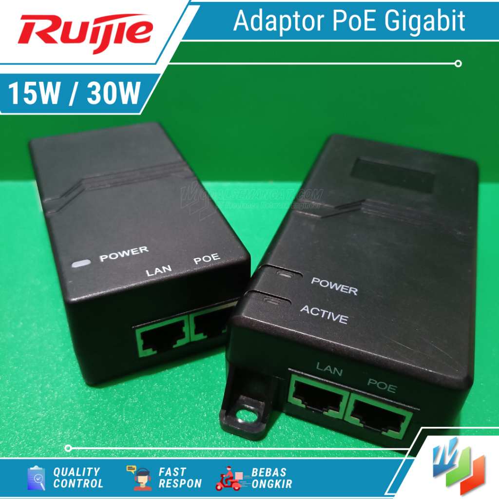 Ruijie Reyee RG-E-120(GE) RG-E-130(GE) อะแดปเตอร์ Gigabit PoE